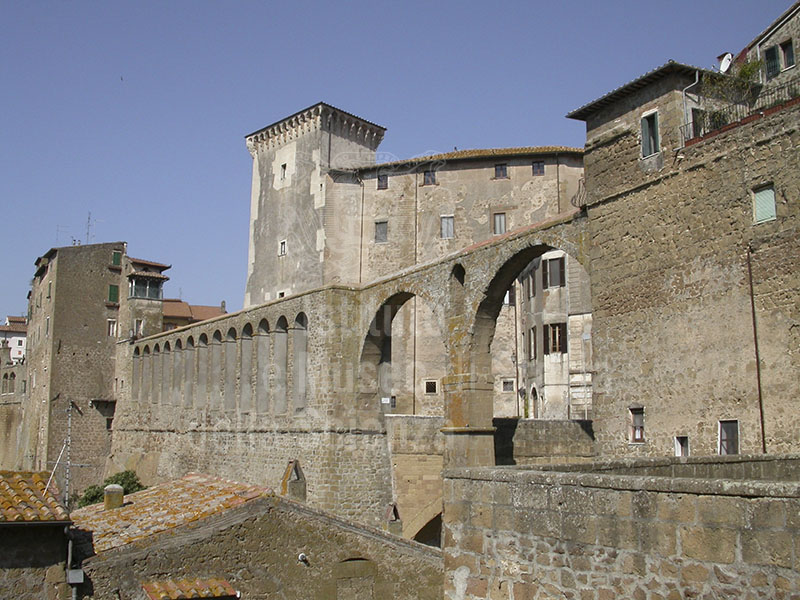 Ancient Aqueduct of Pitigliano.