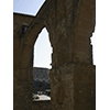 Ancient Aqueduct of Pitigliano, detail.