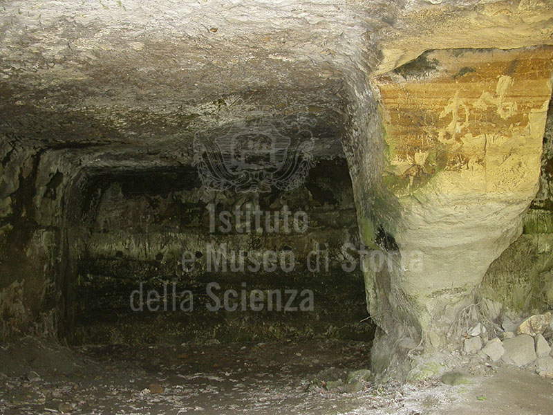 Grotto in the medieval rupesrtrian village of  Vitozza, Sorano.