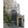 Entrance gate to the Rocca Aldobrandesca, Giglio Castello.