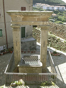 Cistern built under Ferdinando III immediately after the last Sarcen raid, repelled by the inhabitants of Giglio in 1799.