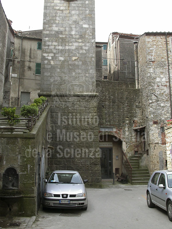 Ingresso del Museo della Vite e del Vino di Roccastrada.