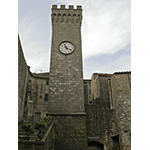 Torre con orologio, Roccastrada.