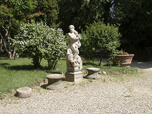 Garden of Palazzo Ximenes Panciatichi, Florence.