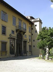 Rear faade of Palazzo Ximenes Panciatichi, Florence.