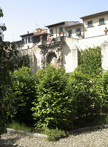 Garden of Palazzo Vivarelli Colonna, Florence.