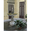 Fountain in the garden of Palazzo Vivarelli Colonna, Florence.