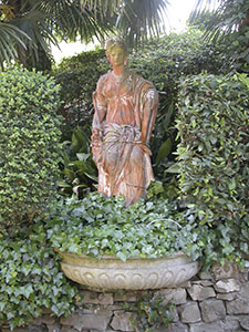 Terracotta statue, "Annalena" or "Corsi" Garden, Florence.