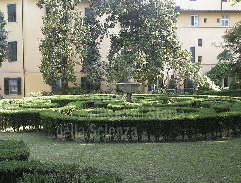 Parterre of box bushes, "Annalena" or "Corsi" garden, Florence.