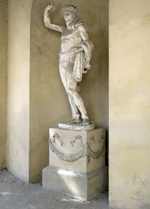 Statue of Mercury,  "Annalena" or "Corsi" Garden, Florence.