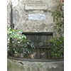 Fonte  Aonia Aganippe, giardino di Palazzo Guicciardini, Firenze.