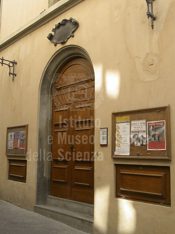 Entrance to the Dovizi Theatre, Bibbiena.