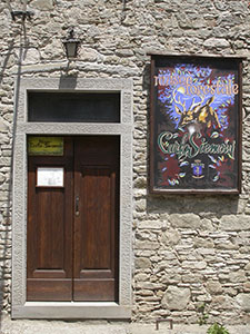 Entrance to the Museo "Carlo Siemoni", Badia a Prataglia, Poppi.