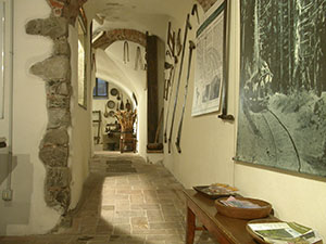 Interior of the Museo del Bosco e dalla Montagna, Stia.