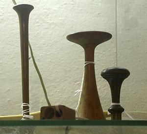 Prodotti artigianali in legno, Museo del Bosco e dalla Montagna, Stia.