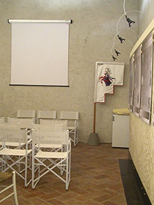 Saletta proiezioni, Museo della Civilt Castellana, Castel San Niccol.