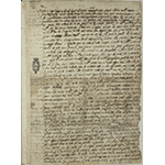 Autograph page of La bilancetta (BNCF, Ms. Gal. 45, c. 55r).