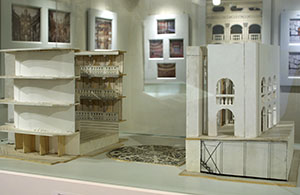 Models reconstructing theatres, Museo e centro studi del Teatro, Scenografia e Costume, Bibbiena.