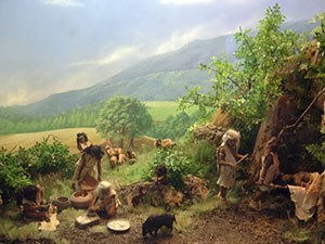 Diorama of the Bronze Age, Museo Civico per la Preistoria del Monte Cetona.