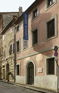 Exterior of the Museo elle Energie of Radicondoli.