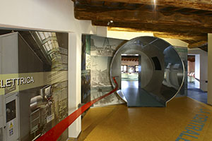 Exhibits in the Museo delle Energie of Radicondoli.