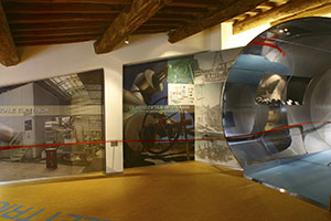 Allestimento del Museo delle Energie di Radicondoli.