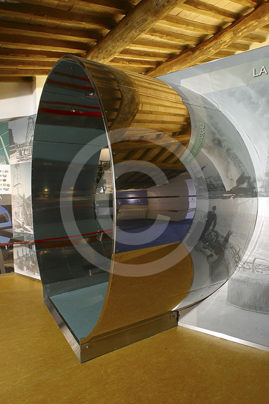 Allestimento del Museo delle Energie di Radicondoli.
