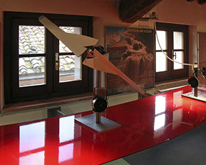 Modellino eolico, Museo delle Energie, Radicondoli.