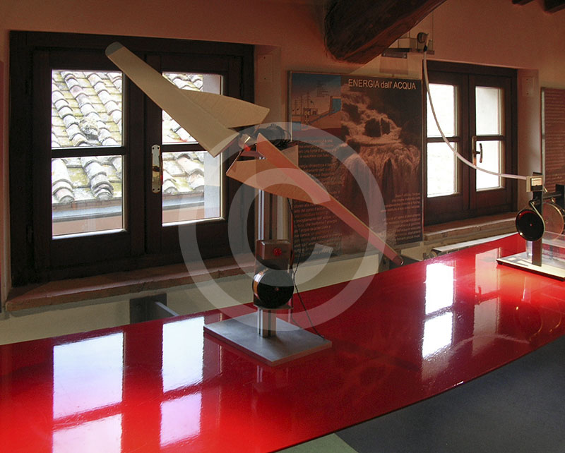 Modellino eolico, Museo delle Energie, Radicondoli.