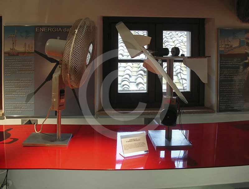 Wind-power model, Museo delle Energie, Radicondoli.