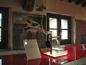 Modellino idroelettrico, Museo delle Energie, Radicondoli.