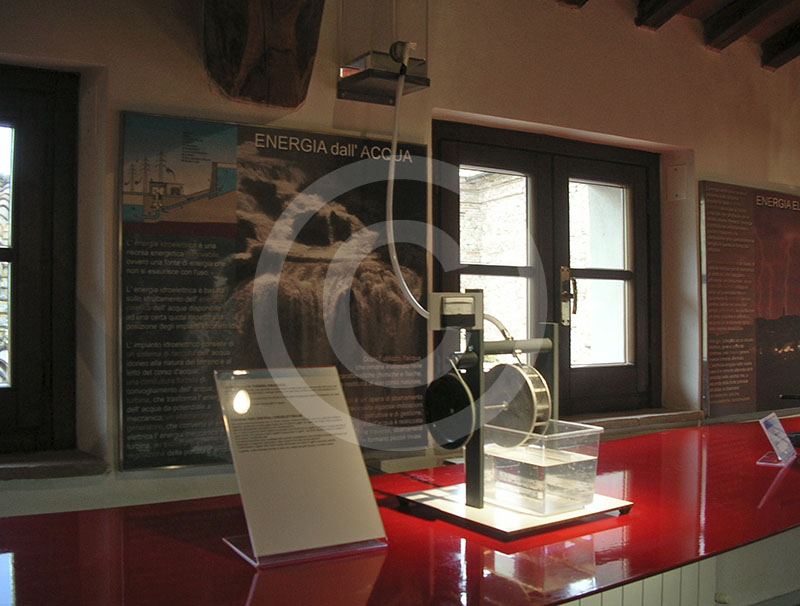 Modellino idroelettrico, Museo delle Energie, Radicondoli.