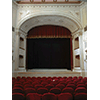 Palcoscenico del Teatro Castagnoli di Scansano.