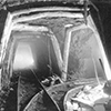 Tunnel di una miniera di lignite, foto conservata presso l'Archivio Storico Fotografico del Centro di Documentazione delle Miniere di Lignite  di Cavriglia.