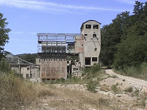 Miniera del Siele stabilimento metallurgico, Piancastagnaio (SI).