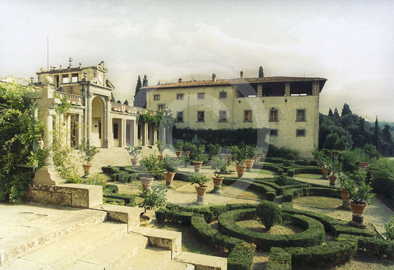 Garden of Villa Caruso Bellosguardo, Lastra a Signa.