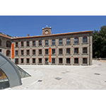 Facade of the Museo dell’Arte della Lana  [Museum of the Wool Trade] in Stia.