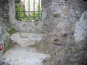 Interno del Castello Aghinolfi, Montignoso.