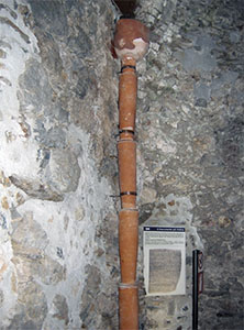 Sistema idrico interno del Castello Aghinolfi, Montignoso.