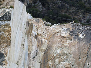 Torano Field marble quarries, Carrara.