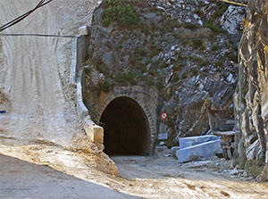 Course of the Old Marble Railway, Carrara.