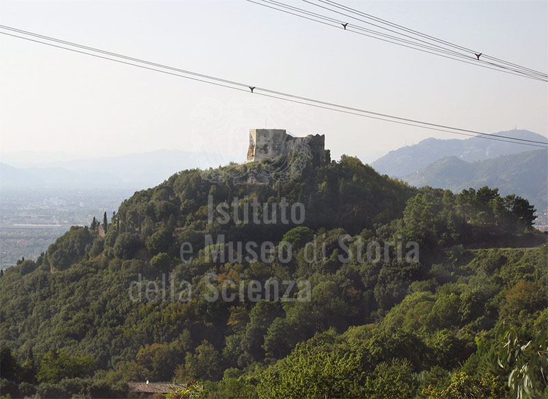 View of the Aghinolfi Castle, Montignoso.