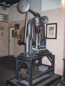 Machinery of the Old Mint Office, Lucca.