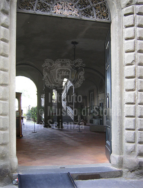 Entrance of Palazzo Controni Pfanner, Lucca.