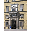Entrance to Palazzo Ducale, Lucca.