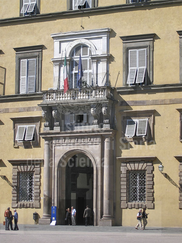 Entrance to Palazzo Ducale, Lucca.