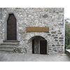 Entrance to the "Mario Nadotti" Museum, Lusignana, Filattiera.