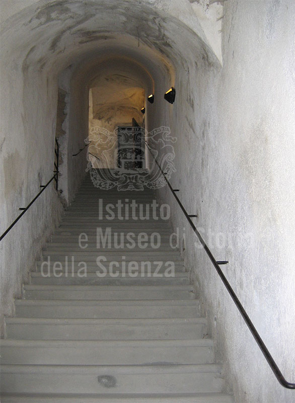 Interior of the Fortress of Brunella, seat of the Lunigiana Natural History Museum, Aulla.