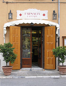 Pharmacy La Fenice, Seravazza.