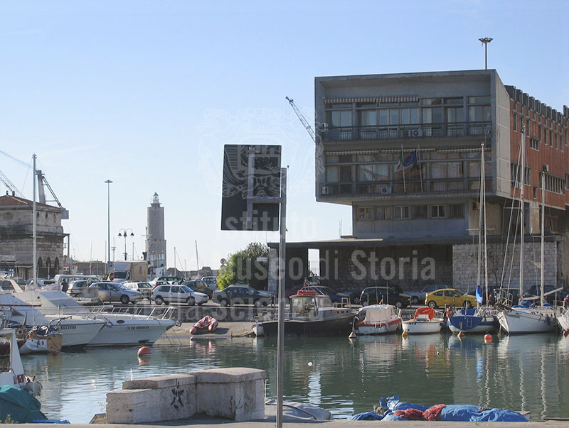 The port of Livorno.